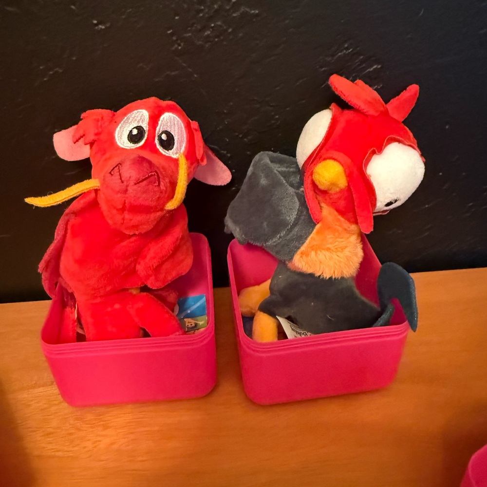 Disney Cutie Cuff Plush Set
